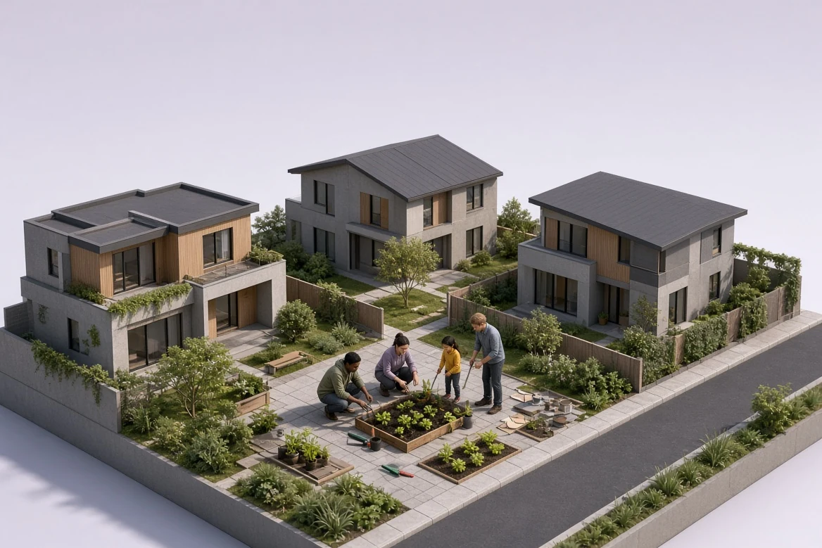 A large neighborhood idea narrowing into one short reversible experiment